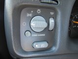 2000 GMC Sonoma SLE Extended Cab 4x4 Controls