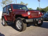 2007 Red Rock Crystal Pearl Jeep Wrangler Sahara 4x4 #53327552