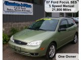 2007 Kiwi Green Metallic Ford Focus ZX3 SES Coupe #53327691