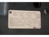 1995 Oldsmobile Cutlass Supreme S Sedan Info Tag