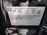 2012 Chevrolet Impala LT Info Tag