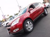 2012 Crystal Red Tintcoat Chevrolet Traverse LT AWD #53327697