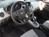 2012 Chevrolet Cruze LS Jet Black/Medium Titanium Interior