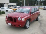 2010 Inferno Red Crystal Pearl Jeep Compass Sport #53327828
