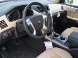 2012 Chevrolet Traverse LTZ Cashmere/Ebony Interior