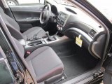 2011 Subaru Impreza WRX Wagon Carbon Black Interior
