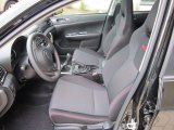 2011 Subaru Impreza WRX Wagon Carbon Black Interior