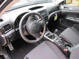 2011 Subaru Impreza WRX Wagon Carbon Black Interior