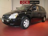 2008 Midnight Black Kia Sedona LX #53328073