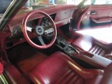 1982 Chevrolet Corvette Coupe Dark Red Interior