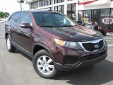 2012 Dark Cherry Kia Sorento SX V6 #53364783