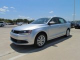 2012 Reflex Silver Metallic Volkswagen Jetta SE Sedan #53364506