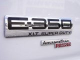 2011 Ford E Series Van E350 XLT Passenger Marks and Logos