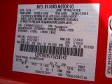 2007 Mustang Color Code for Torch Red - Color Code: D3