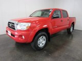 Radiant Red Toyota Tacoma in 2005