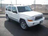 2007 Stone White Jeep Commander Limited 4x4 #53409555