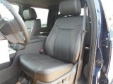 2012 Ford F250 Super Duty Lariat Crew Cab 4x4 Black Interior