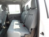2012 Ford F250 Super Duty XL Crew Cab 4x4 Steel Interior