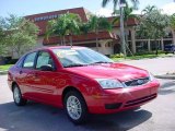 2007 Infra-Red Ford Focus ZX4 SE Sedan #441583