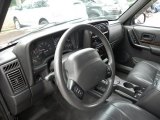 2000 Jeep Cherokee Limited 4x4 Agate Black Interior