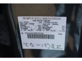 2005 F550 Super Duty Color Code for Dark Green Satin Metallic - Color Code: FW