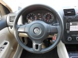 2010 Volkswagen Jetta Wolfsburg Edition Sedan Steering Wheel