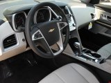 2012 Chevrolet Equinox LT Light Titanium/Jet Black Interior