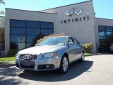 2008 Light Silver Metallic Audi A4 2.0T quattro S-Line Sedan #53463726