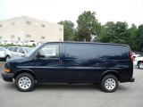 2011 Dark Blue Metallic Chevrolet Express 1500 Cargo Van #53463108
