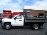 2011 Summit White Chevrolet Silverado 3500HD Regular Cab Chassis Dump Truck #53463116