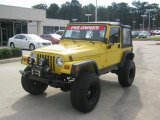 2004 Solar Yellow Jeep Wrangler SE 4x4 #53463816