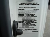 2012 Isuzu N Series Truck NPR HD Info Tag