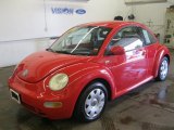 2002 Red Uni Volkswagen New Beetle GLS Coupe #53464152