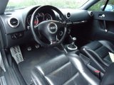 2001 Audi TT 1.8T quattro Coupe Ebony Black Interior