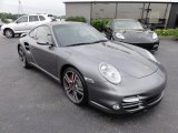 2011 Porsche 911 Turbo Coupe Front 3/4 View