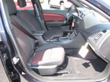 2012 Dodge Avenger SXT Plus Black/Red Interior