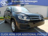 2012 Deep Black Metallic Volkswagen Tiguan S #53464235
