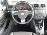2009 Volkswagen Jetta SE SportWagen Steering Wheel