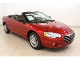 2006 Inferno Red Crystal Pearl Chrysler Sebring Touring Convertible #53464004