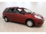 2009 Salsa Red Pearl Toyota Sienna LE #53464005