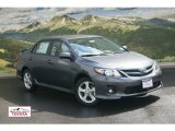 2011 Magnetic Gray Metallic Toyota Corolla S #53544880