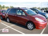 2007 Salsa Red Pearl Toyota Sienna LE #53544888