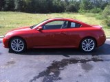 2009 Vibrant Red Infiniti G 37 S Sport Coupe #53410147