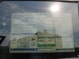 2012 Hyundai Santa Fe SE V6 Window Sticker