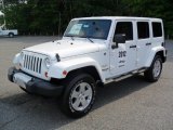 2012 Bright White Jeep Wrangler Unlimited Sahara 4x4 #53410343