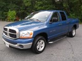 2006 Atlantic Blue Pearl Dodge Ram 1500 SLT Quad Cab #53410349