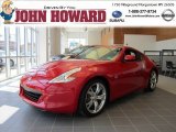 2011 Solid Red Nissan 370Z Sport Touring Coupe #53410370