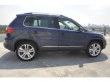 Night Blue Metallic Volkswagen Tiguan in 2012
