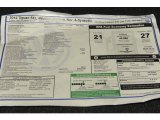 2012 Volkswagen Tiguan SEL 4Motion Window Sticker