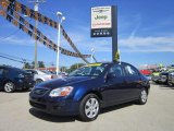 2008 Deep Ocean Blue Kia Spectra EX Sedan #53545163